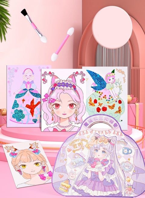 مجموعة أدوات مكياج للأطفال (غير سامة)