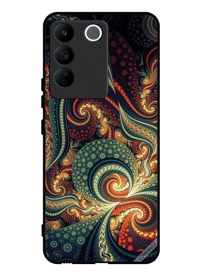 Covernex Protective Case Cover For Vivo V27e Mandala Vintage Pattern - Image 1