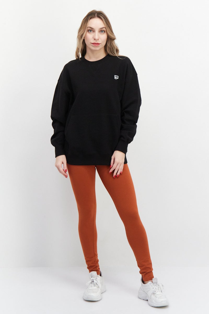 PUMA Women Sportswear Fit Training Sweatshirt, Black  - Image 2