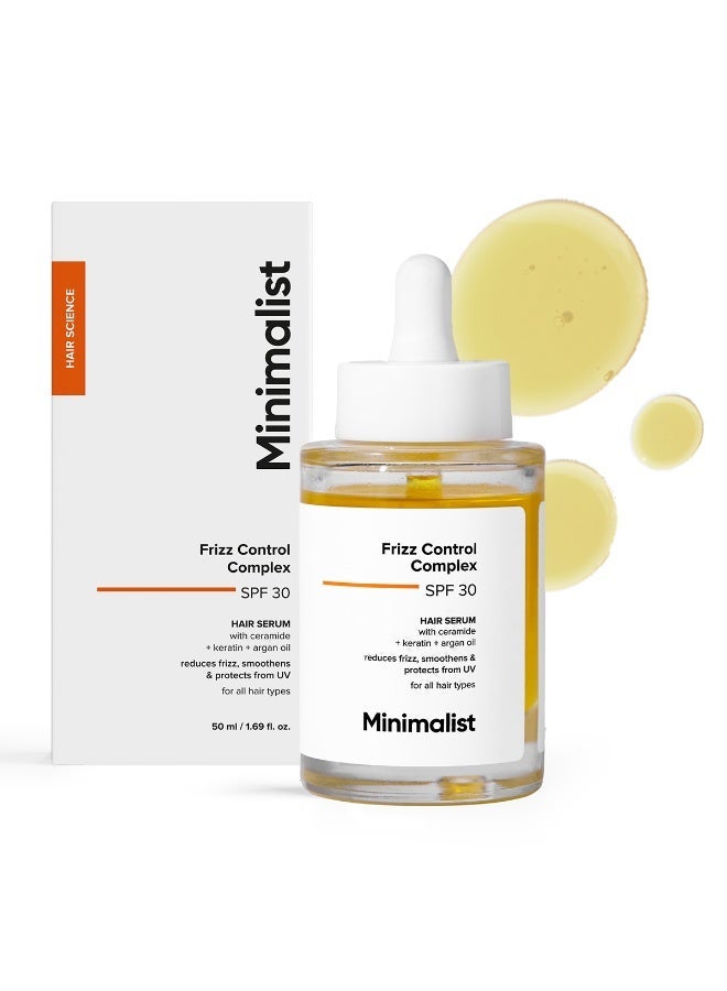 منيماليست سيروم للشعر المجعد والجاف مع عامل حماية من الشمس SPF 30 - Image 1