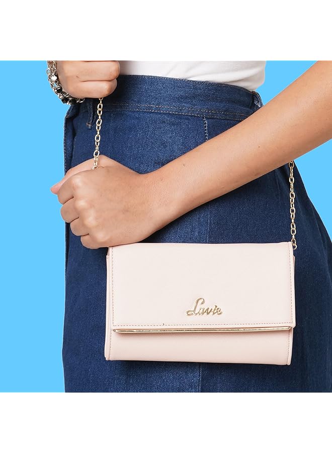 Lavie Women'S Clutch (White Pearl) - Image 2