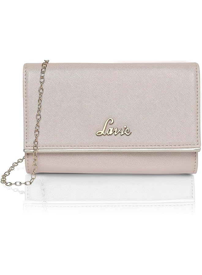 Lavie Women'S Clutch (White Pearl) - Image 1