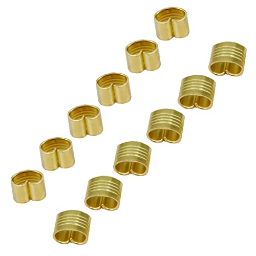 Befenybay 12pcs Pre-Pressed Copper Buckle for 2GT Open Timing Rubber Belt Width 6mm for Ender3 Ender5 CR10 3D Printer (Copper Buckle) - Image 2