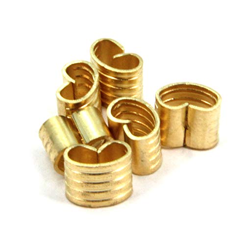 Befenybay 12pcs Pre-Pressed Copper Buckle for 2GT Open Timing Rubber Belt Width 6mm for Ender3 Ender5 CR10 3D Printer (Copper Buckle) - Image 3