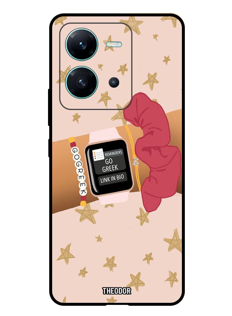 Theodor Protective Case Anti Scratch Shock Proof Bumper Cover For  Vivo V25 Go Greek - Image 1