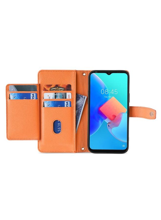 Zaboon Case For Infinix Note 40 Pro 5G Sheep Texture Cross-body Zipper Wallet Leather Phone Case - Image 3