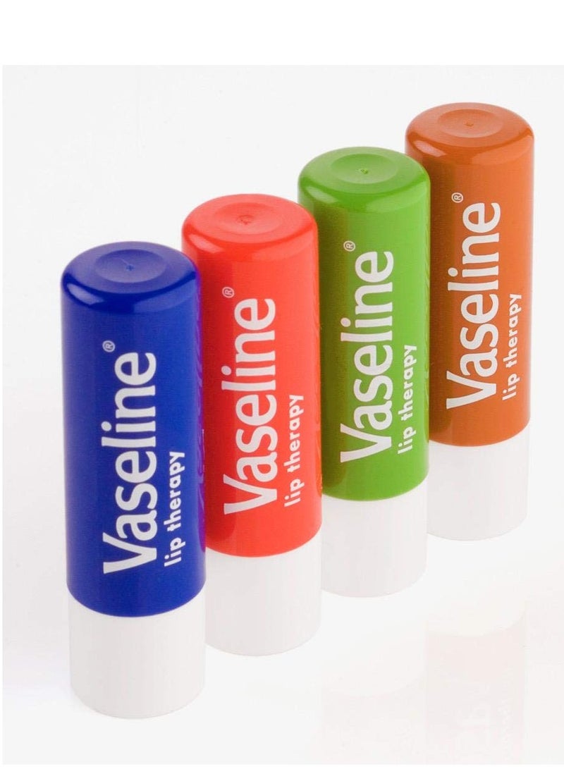 Vaseline Vaseline lip therapy stick with petroleum jelly original aloe vera rosy lips cocoa butter 4 pack - Image 2