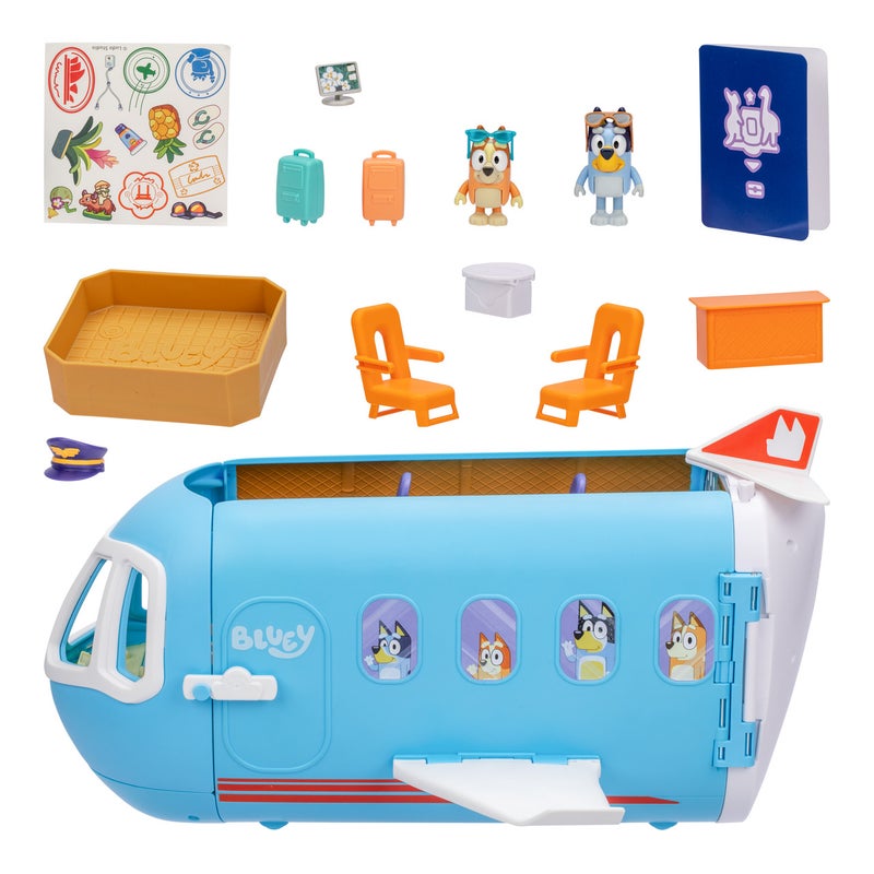 BLUEY S11 3-IN-1 AIRPLANE PSET – Vehicle Playset Toy for Kids Ages 3+ - Image 3