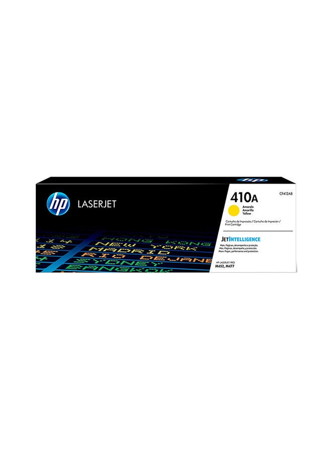 HP خرطوشة حبر أصلية لطابعة ليزر جيت CF412A أصفر - Image 1