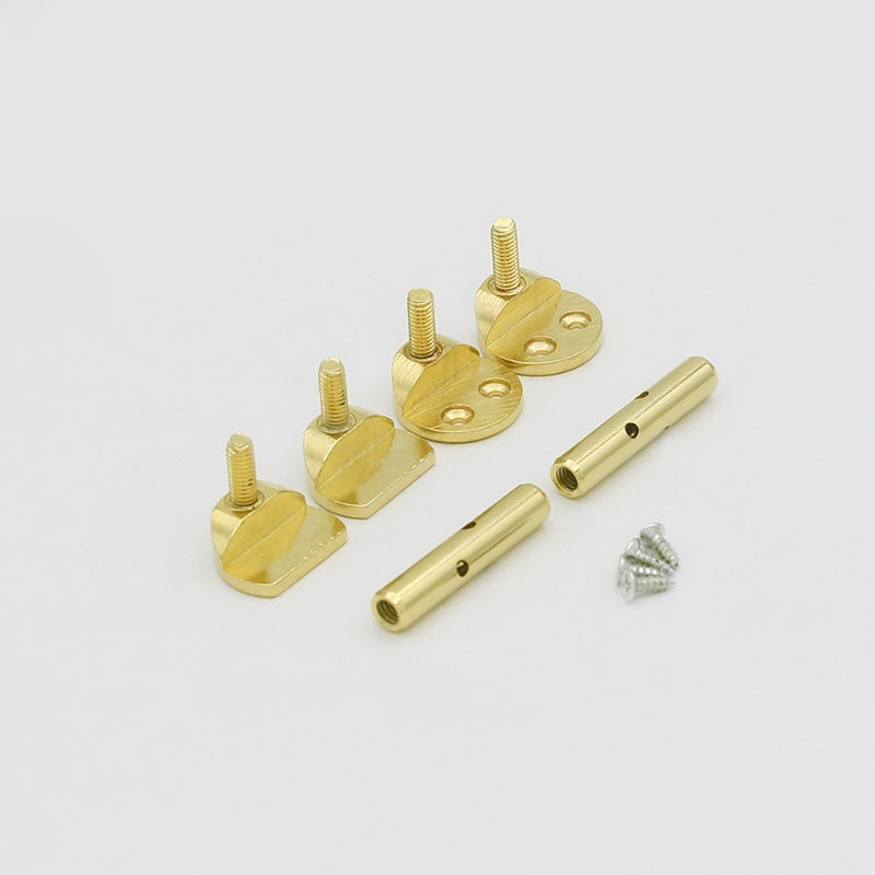 2Pcs Violin Chin Rest Screw Violin Replacement Part Fitting Screws for Violin - Image 3
