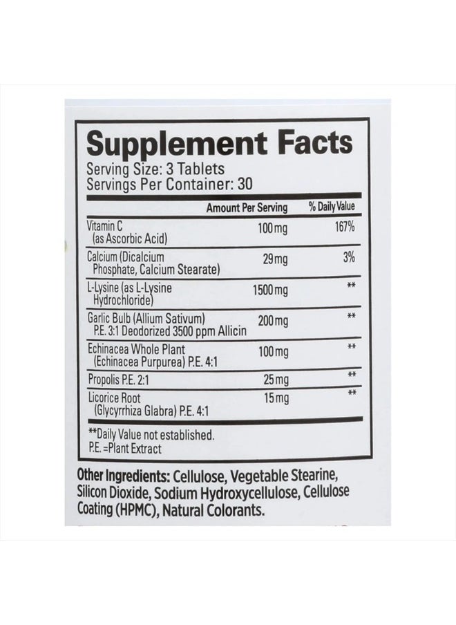 Quantum QUANTUM RESEARCH Super Lysine + Tablet, 0.93 Pounds  - Image 2