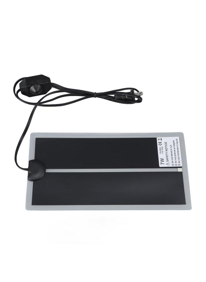 Thoraya Reptile Terrarium Heat Pad Rapid Heating 110 to Waterproof Adjustable Temperature Reliable for Home Living Room Office  - Image 2