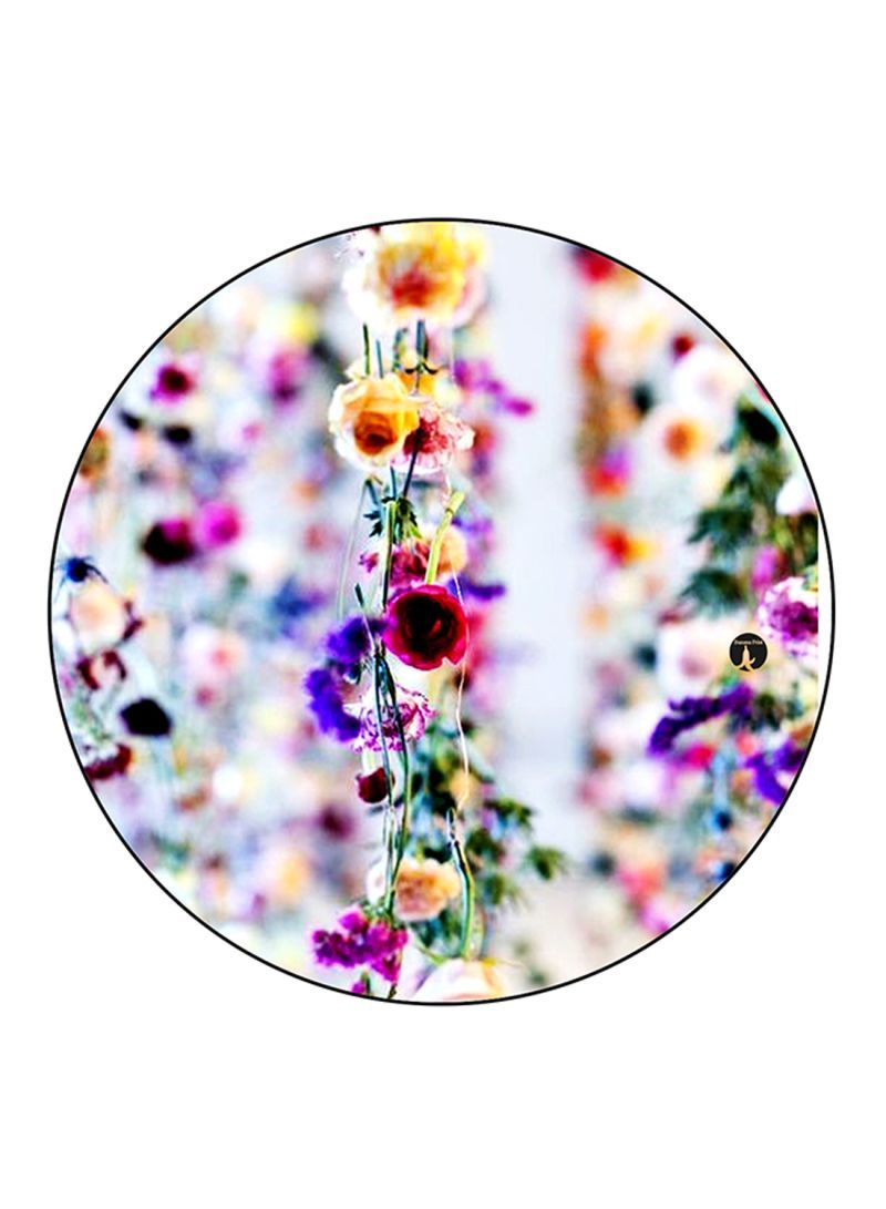 RKN Flowers Printed Mouse Pad Multicolour
