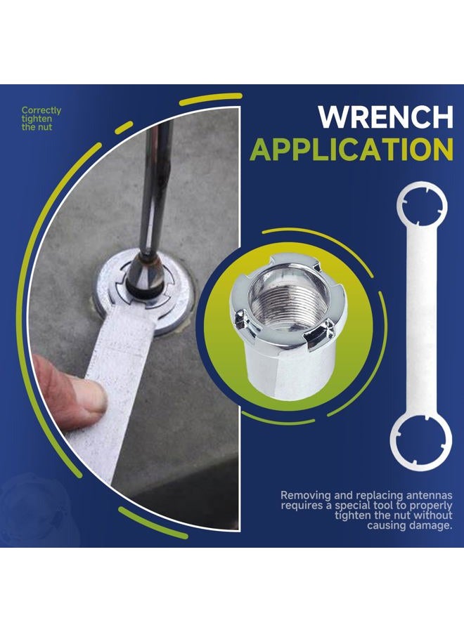 Filloman Disassembly tool:Antenna frame nut wrench, automotive antenna removal tool - Image 4