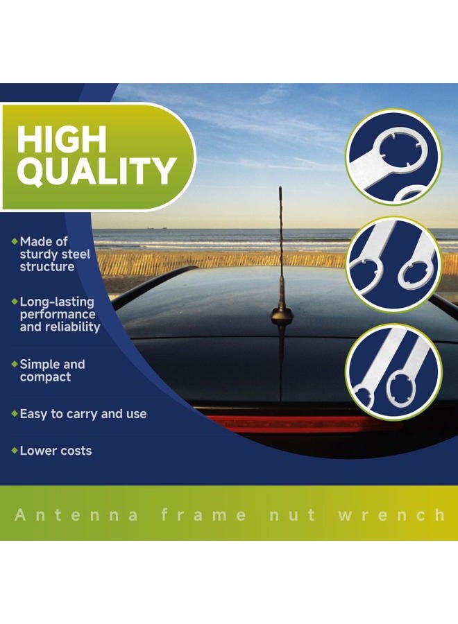 Filloman Disassembly tool:Antenna frame nut wrench, automotive antenna removal tool - Image 5