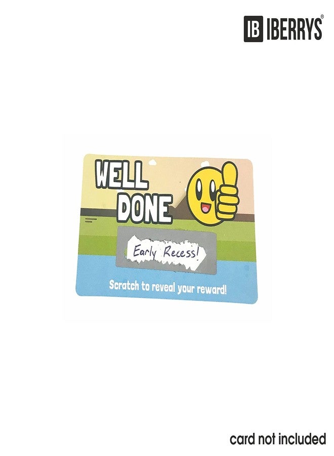 iberry's 50 x 10 mm Scratch Off Label Stickers | Silver Scratch for Sale Events, Festival Offers, Sale Offers, Surprising | Peel Off Scratch -Set of 2112 Stickers - Image 4