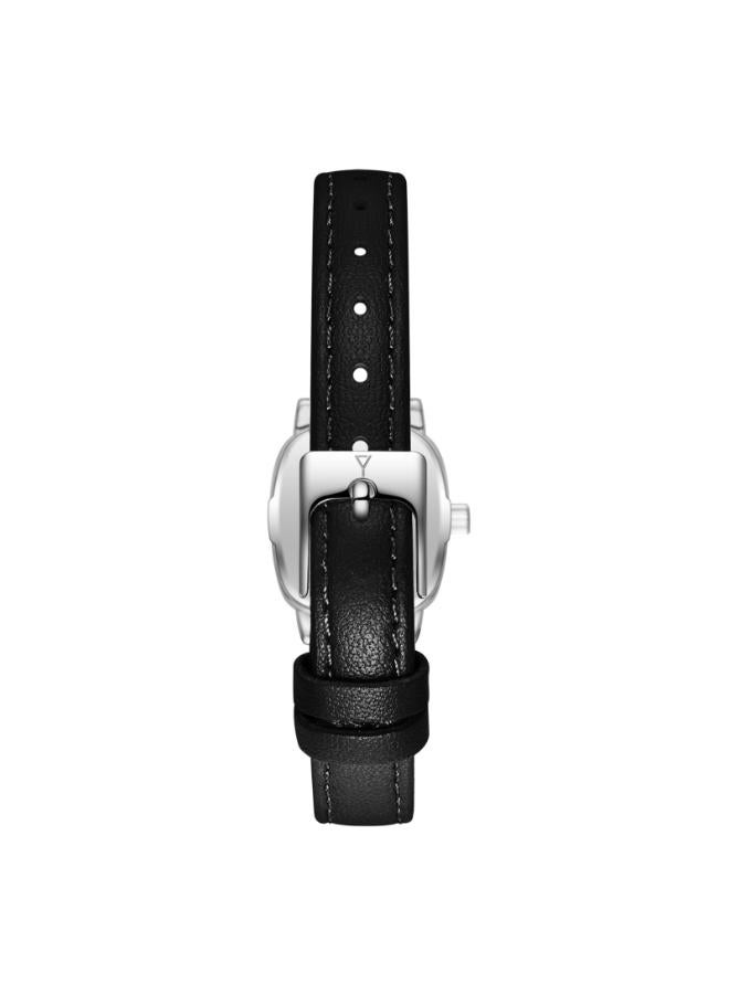 ECSTACY Women's Leather Analog Watch E25502-SLBB - 21mm mm - Image 3