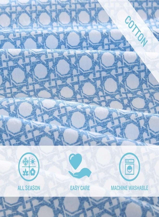 Tommy Bahama - King Bed Sheets, Crisp & Cool Cotton Percale Bedding with Matching Pillowcases, Lightweight Bed Set, Oeko-Tex Certified (Bahama Isle Blue) - Image 5