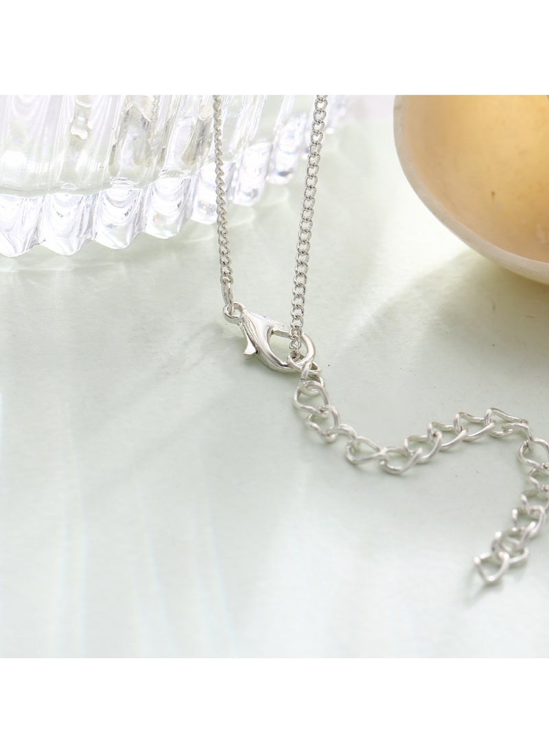 Huitich Elegant Small Turtle Charm Anklet Silver Chain Foot Jewelry  - Image 2