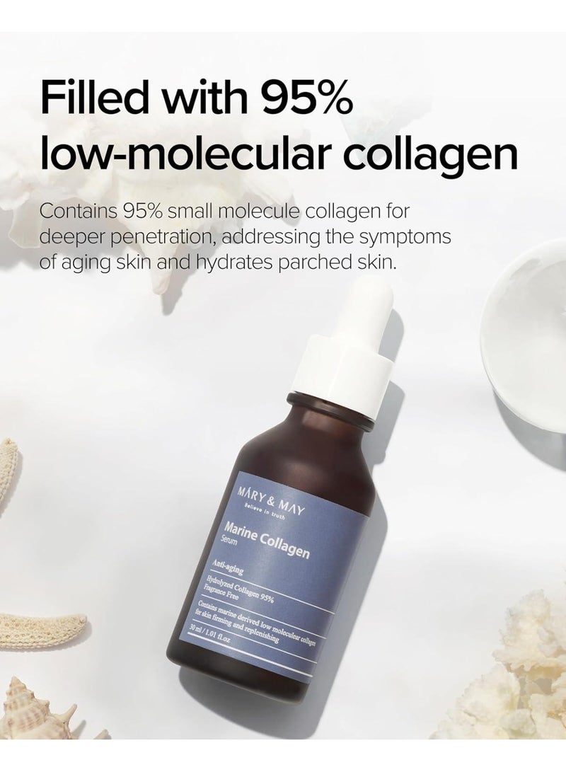 MARY & MAY Marine Collagen Serum 30ml - Image 4