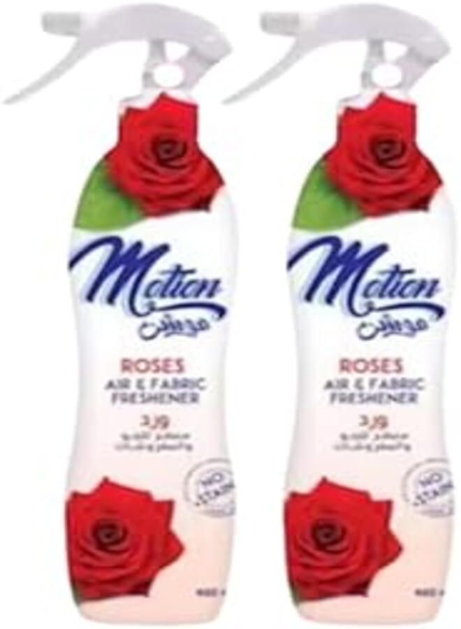 MOTION ROSE AIR & FABRIC FRESHENER 400ml - 2 pcs