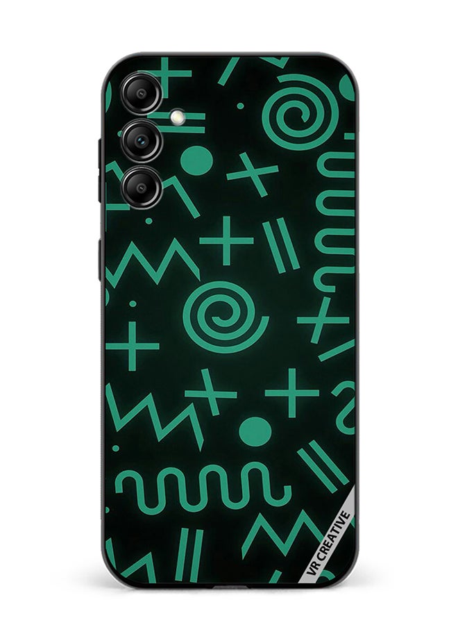 VR CREATIVE Protective Case Cover For Samsung Galaxy A55 Geometry Shapes Abstract Design Multicolour - Image 1