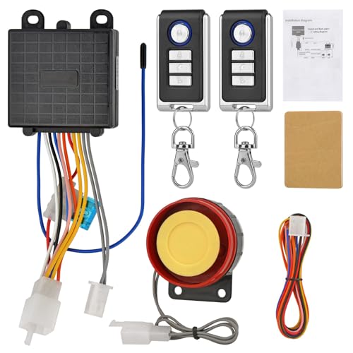 Jtron نظام إنذار أمان مضاد للسرقة للدراجات النارية، نظام تحكم Jtron لبدء تشغيل المحرك، مضاد للاختطاف، قطع تشغيل المحرك عن بُعد، إنذار أمان للدراجات المائية، - Image 1