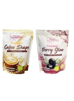 Cc PREMIUM BERRY glow and premium coffee shape 