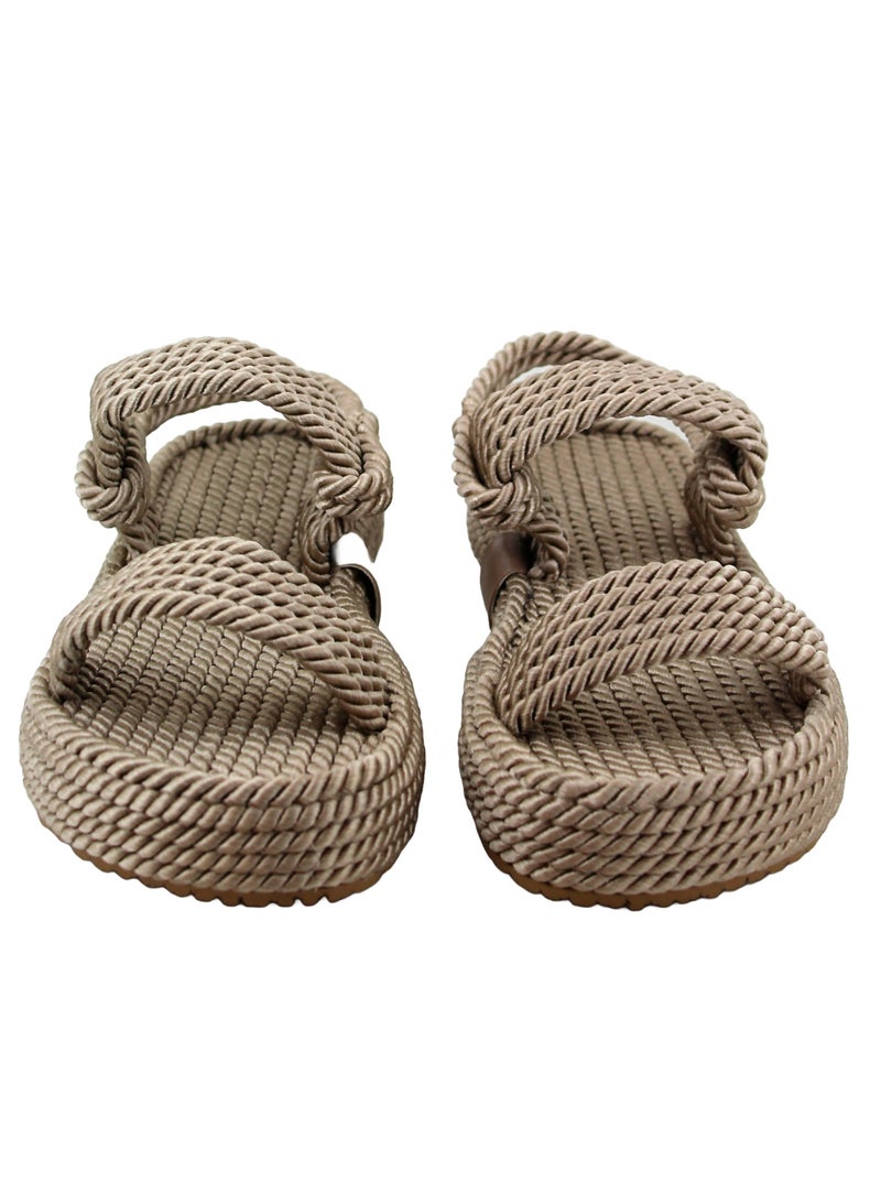 Mumka Rope Sandals Nomadic Strap - Sand - Image 4