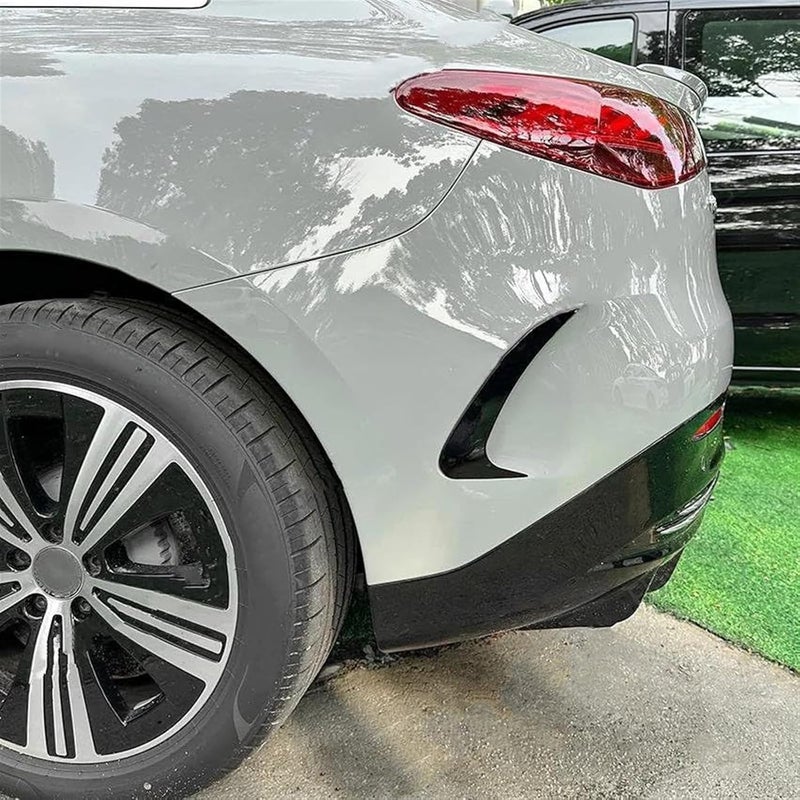 QASULER Gloss Black Rear Bumper Spoiler - Image 4