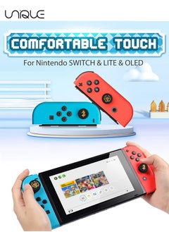 Unique 4Pcs for Nintendo Switch Thumb Grips Cute Cool Anime Design Kawaii 3D Silicone Joystick Caps Joycon Controller Button Covers for Nintendo Switch/OLED/Switch Lite for Boys Girls Kids Teens  - Image 3