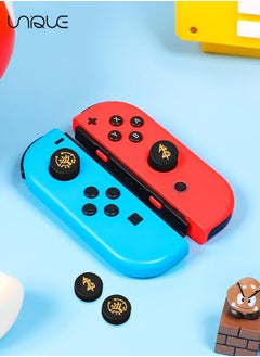Unique 4Pcs for Nintendo Switch Thumb Grips Cute Cool Anime Design Kawaii 3D Silicone Joystick Caps Joycon Controller Button Covers for Nintendo Switch/OLED/Switch Lite for Boys Girls Kids Teens  - Image 5