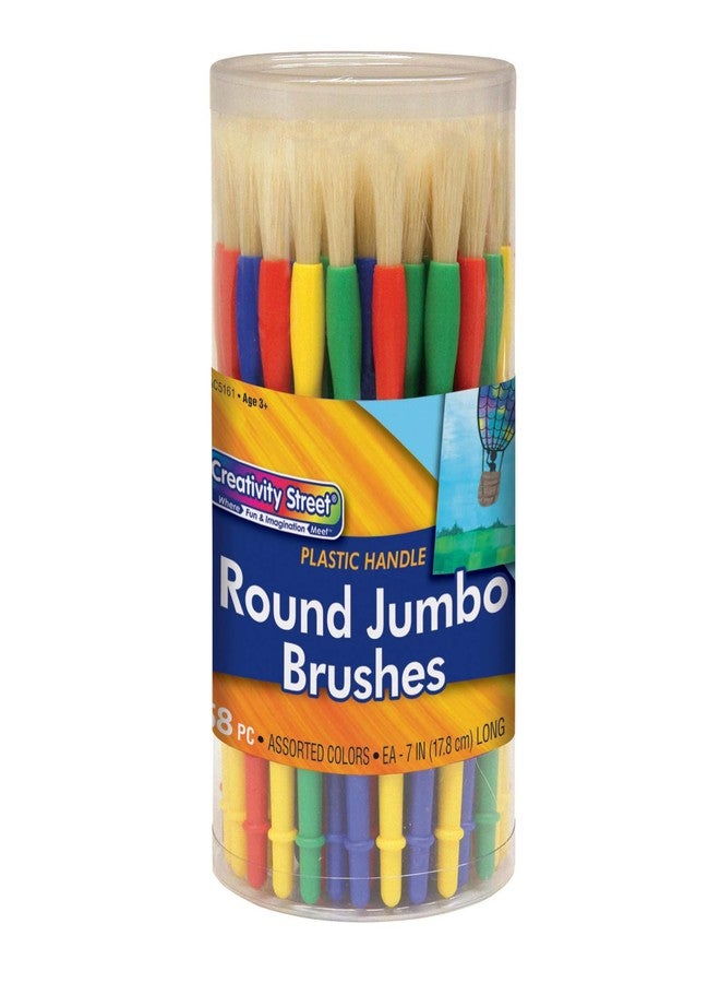 Creativity Street Jumbo Paint Brush Assortment, 58 Pack (AC5161) - Image 1