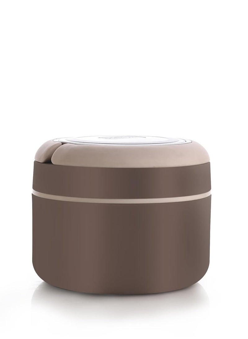 Ganesh Cresta Food Insulated Airtight Leak-Proof Lunch Box for Office, School, Picnic - 400ml -Color May Vary, Plastic - Image 2