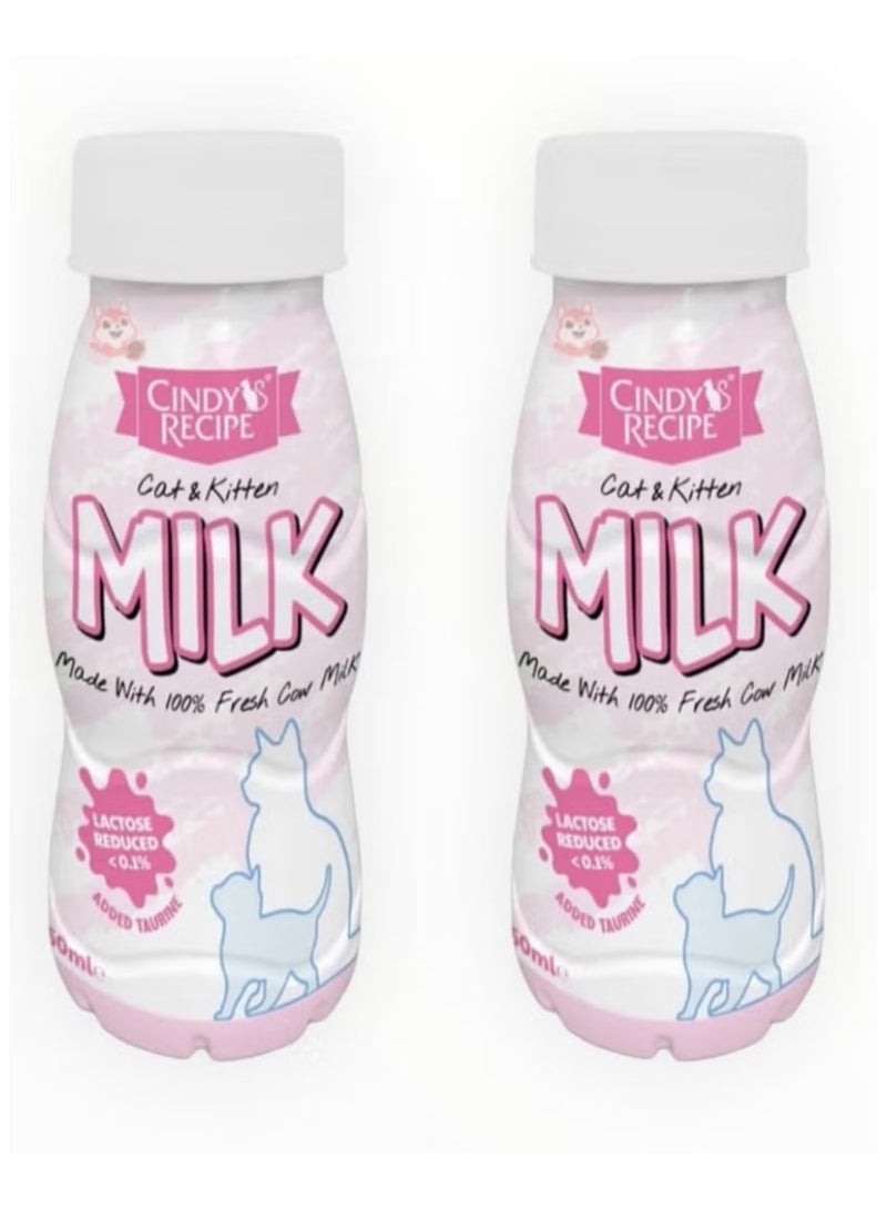 Liquid Milk for Small Cats and Big Cats from Sindes Recipi 250ml - Image 1