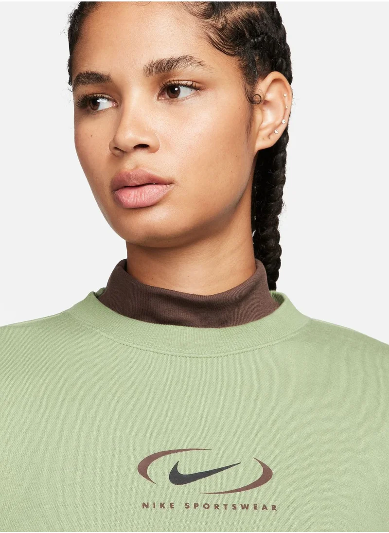 Nike Oversized Crewneck Sweatshirt