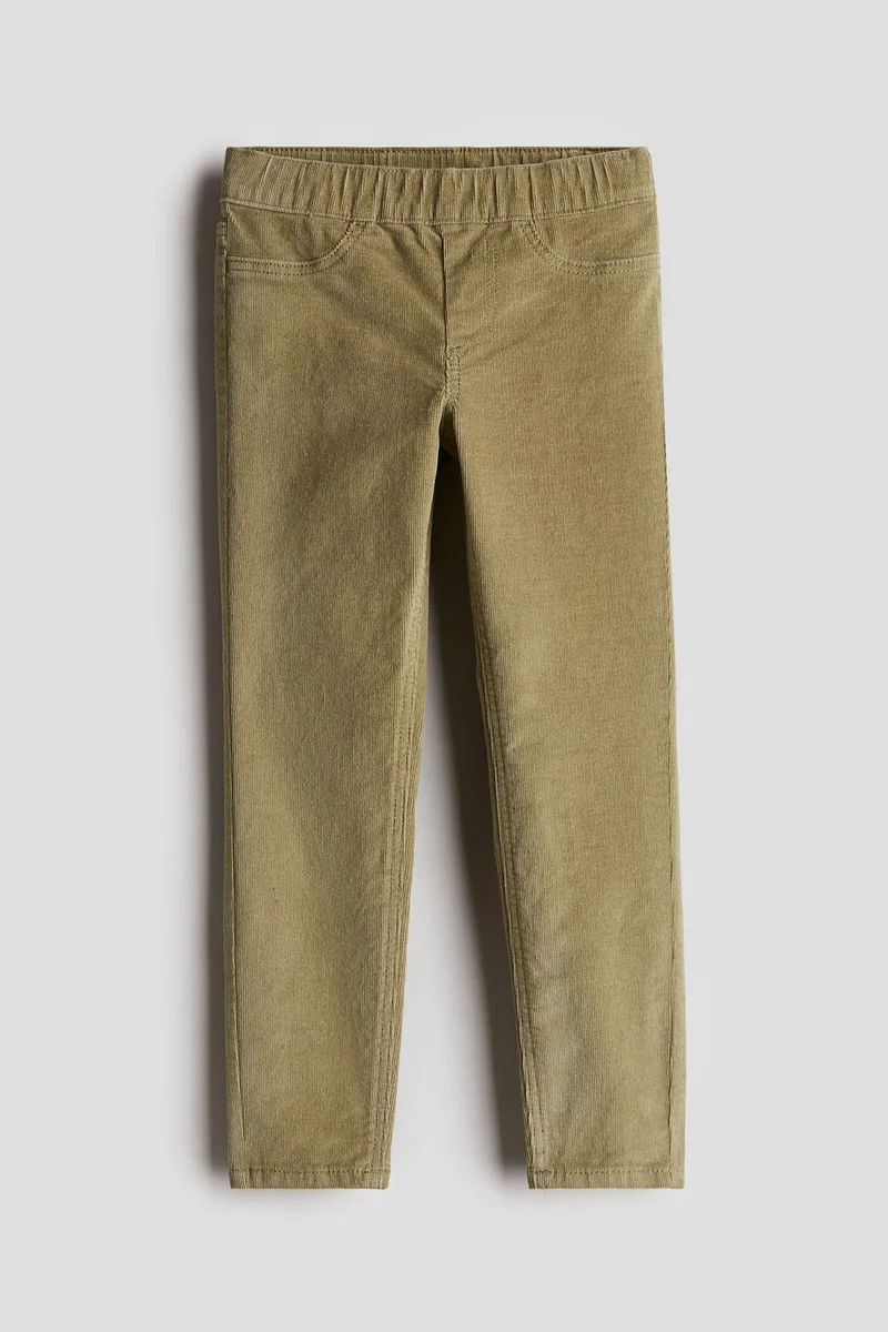 اتش اند ام Skinny Fit Corduroy Trousers