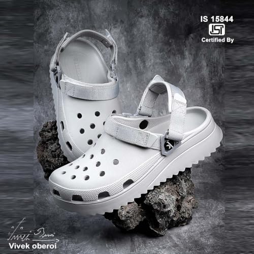BERSACHE Extra Soft Classic Casual with Regular wear with Ultra Soft & Flexibility Technology Clog for Men's/Boy's Grey - Image 3