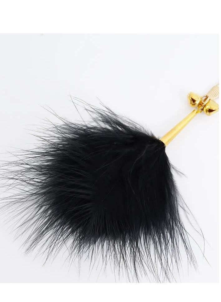 الثقة مضحك القط عصا التفاعلية القط لعبة ريشة مع الجرس - Image 5