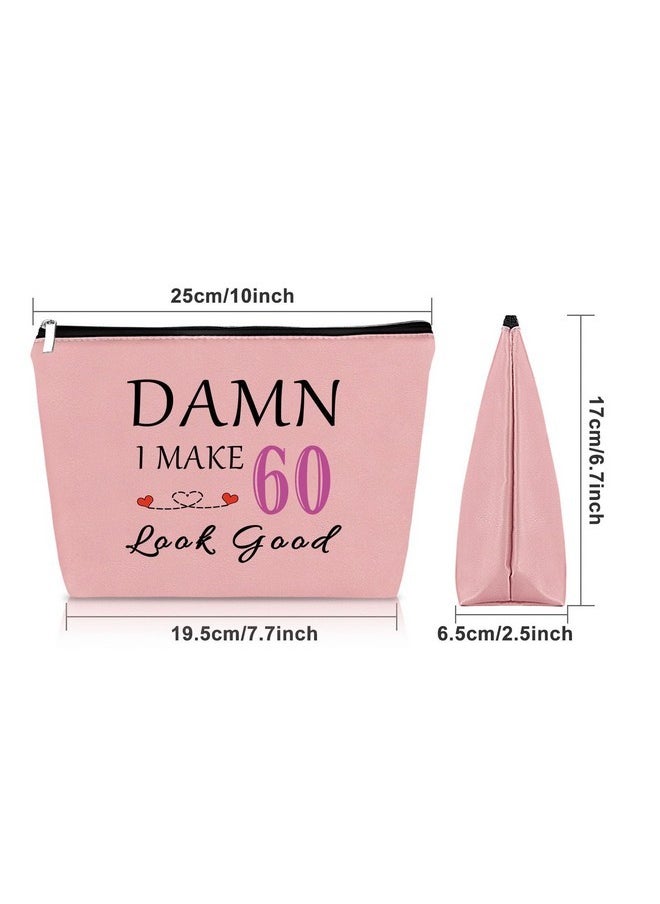 Happy 60Th Birthday Gifts For Mom Pink Makeup Bag Gag Gifts For 60 Year Old Funny Sixty Birthday Gifts Cosmetic Bag Funny Gifts For Women Turning 60 Born In 1964 Gifts Travel Pouch - pzsku/Z5335B5CEC6CE013B29E5Z/45/_/1730892723/7c3646fc-ec27-4eb9-9cc1-91d8bbef6837