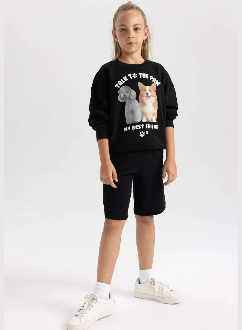 DeFacto Elastic Waist Shorts