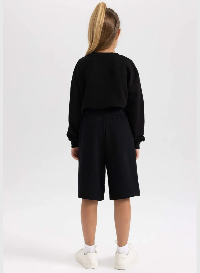 DeFacto Elastic Waist Shorts