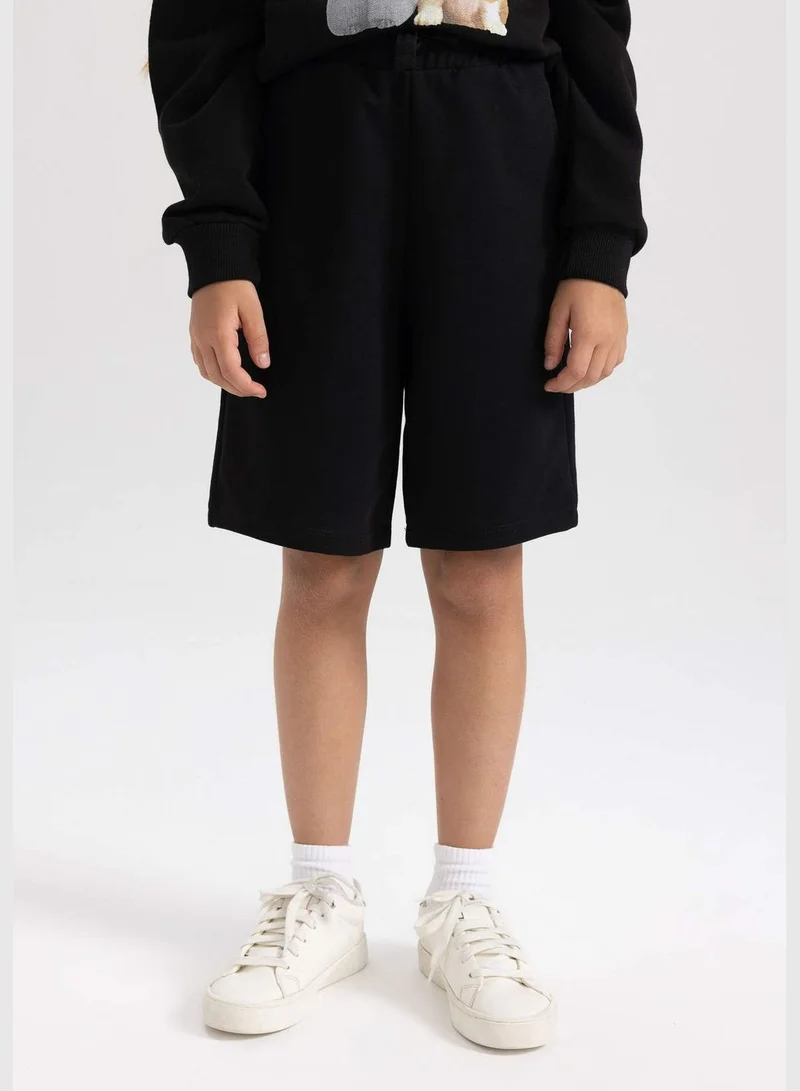 DeFacto Elastic Waist Shorts