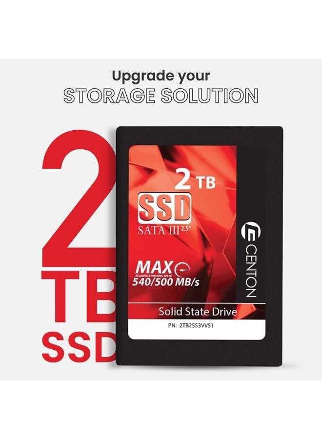 Centon MP Essential SSD SATA III 2.5 Solid State Drive (2 TB) - Image 2
