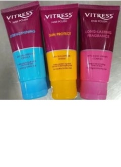VITRESS 3 bottles of Vitris hair (sun protection + perfume that lasts all day + hair protection from breakage) 100 ml in 3 