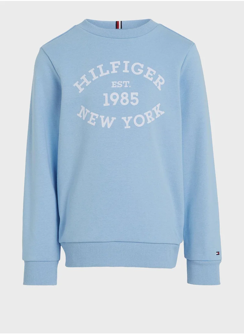 TOMMY HILFIGER Youth Graphic Sweatshirt