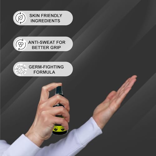 Gameonglow GOG - Enhanced Hand Grip Spray for Sports Gloves | Cricket, Gym Lifting, Football Goalkeeper | Prevents Sweaty Palms | Men & Women | 50 ml - Image 4