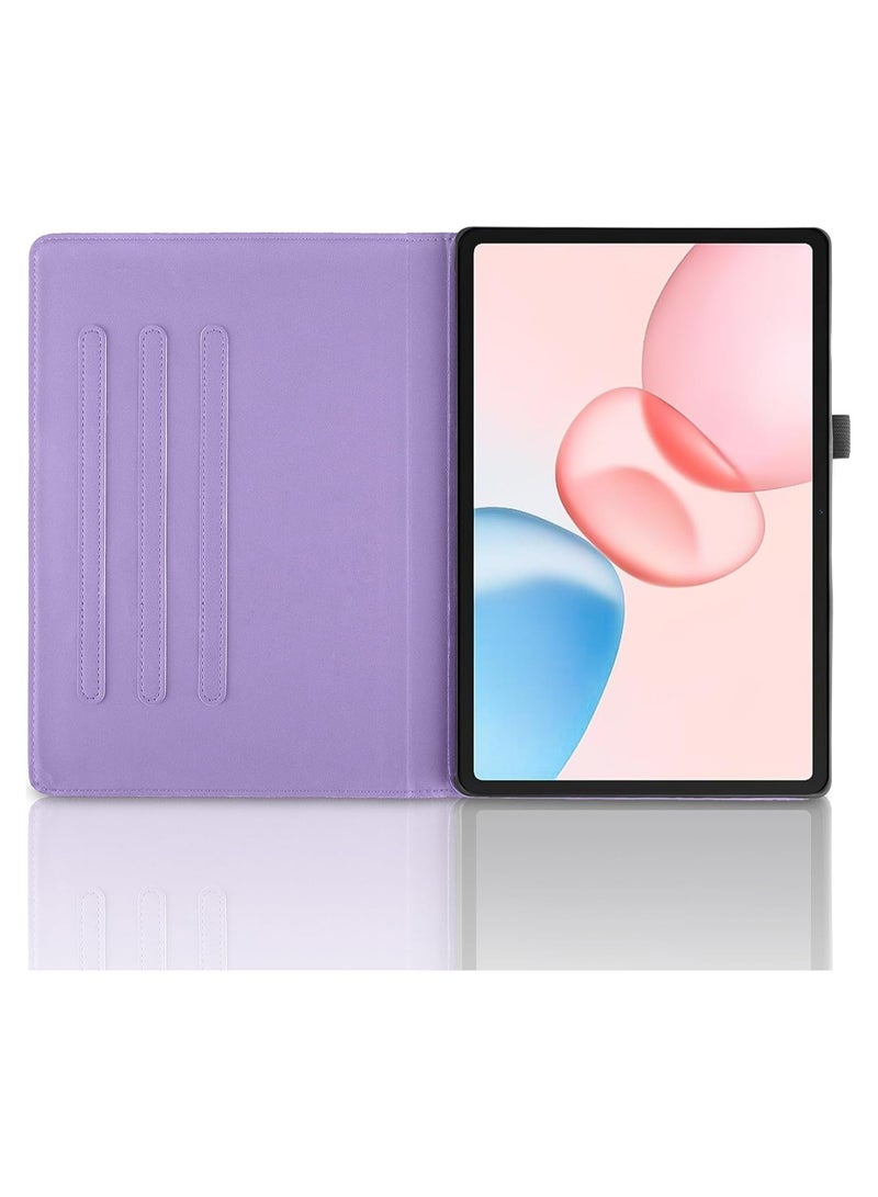 Protective Case Cover Compatible with Honor Pad 10 12.1 inch  2025  360 Degree Rotating Stand Foldable Cover Tree of Life Embossed Shell - Image 3