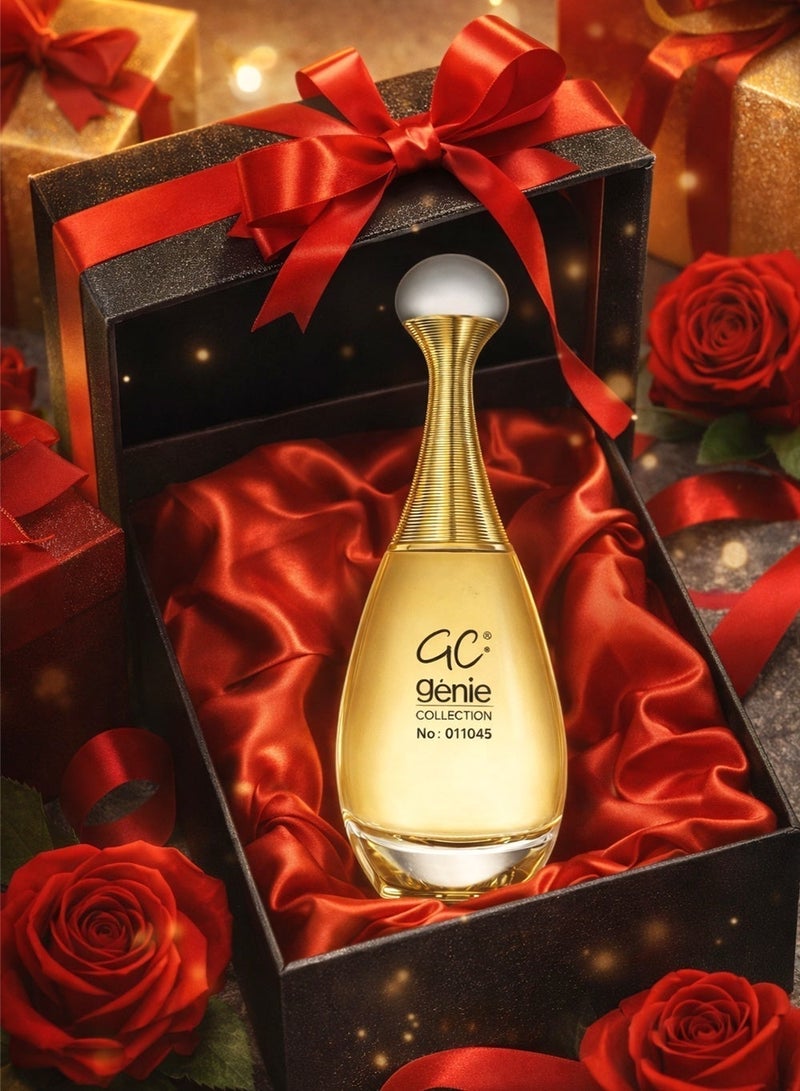 Genie Collection 1045 Perfume for Women 25ML EDP – Jasmine, Lily of the Valley, Rose & Orchid with Musk Vanilla Long Lasting Fragrance - Image 3