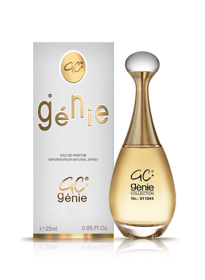 Genie Collection 1045 Perfume for Women 25ML EDP – Jasmine, Lily of the Valley, Rose & Orchid with Musk Vanilla Long Lasting Fragrance - Image 5